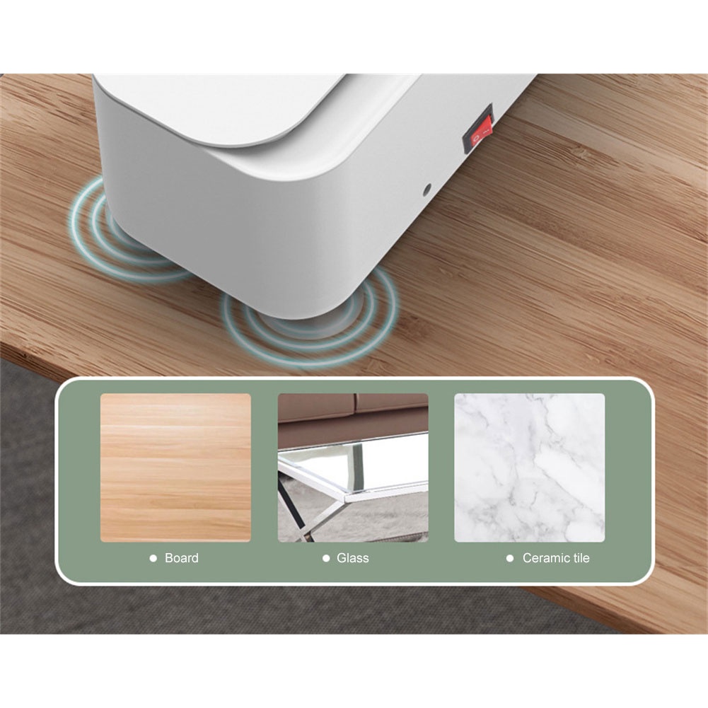 Máy Vệ Sinh Trang Sức / Đồng Hồ / Mắt Kính Bằng Sóng Siêu Âm Tần Số Cao 45000hz