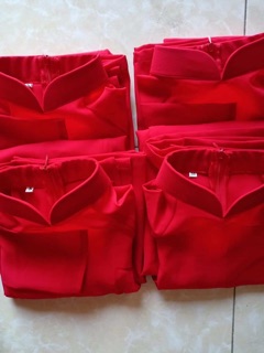 Áo dài may sẵn kèm quần
