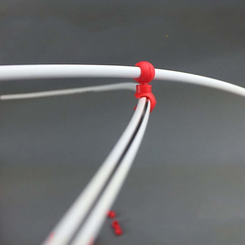 Set 20 Kẹp Chữ S Giữ Dây Phanh Xe Đạp