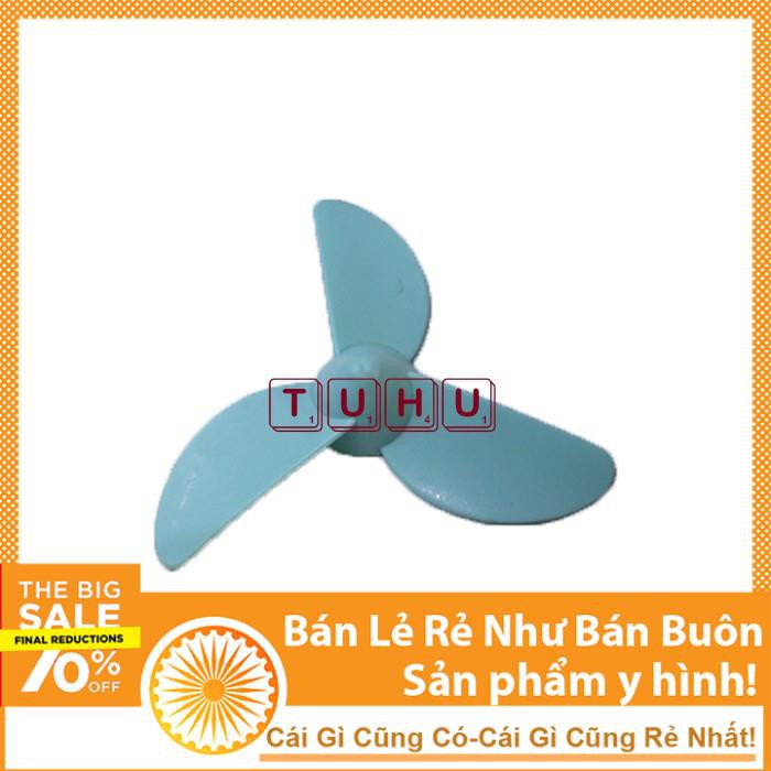 Cánh Quạt Con Cóc Mini 11Cm 3 Cánh Xanh