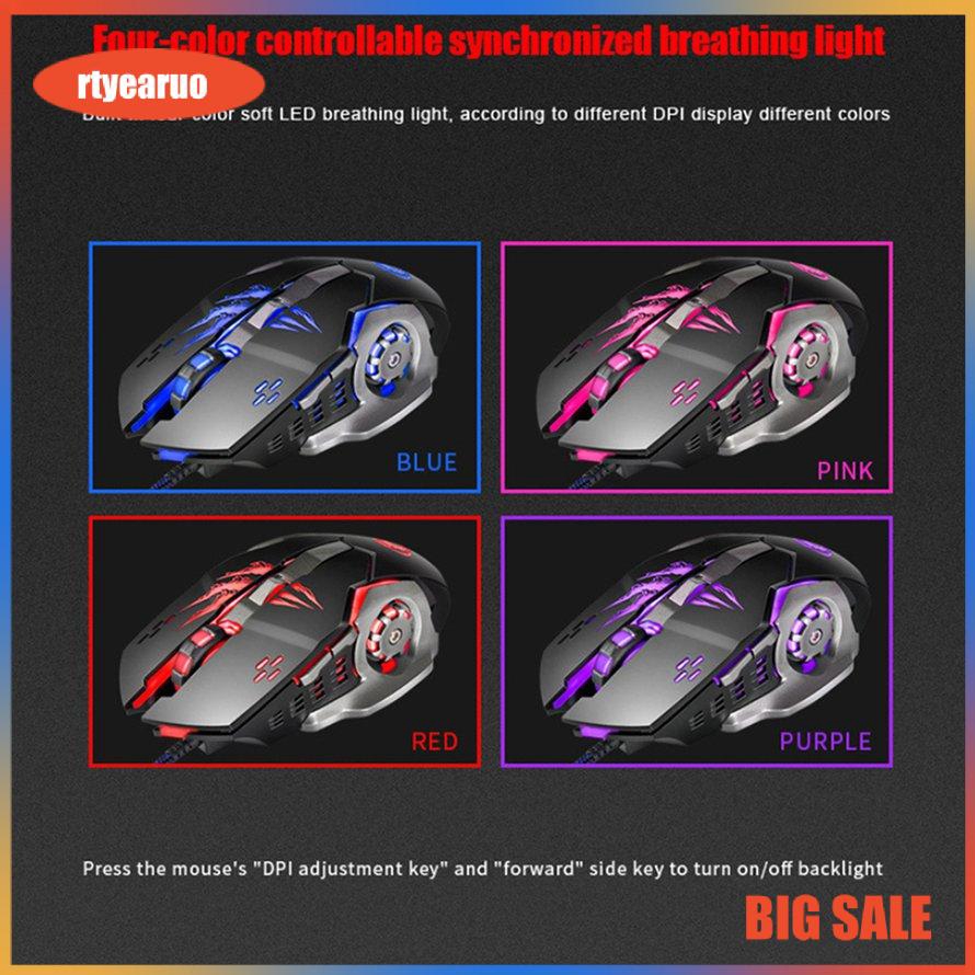 Chuột Quang Gaming A8 3200dpi 6 Nút