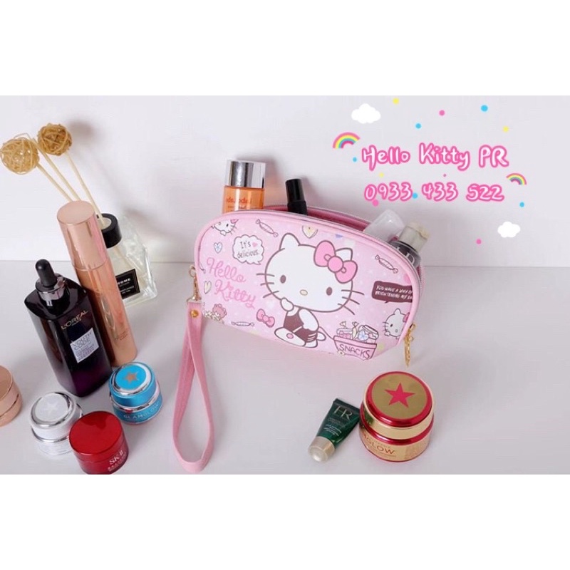 Túi đựng mỹ phẩm Hello Kitty