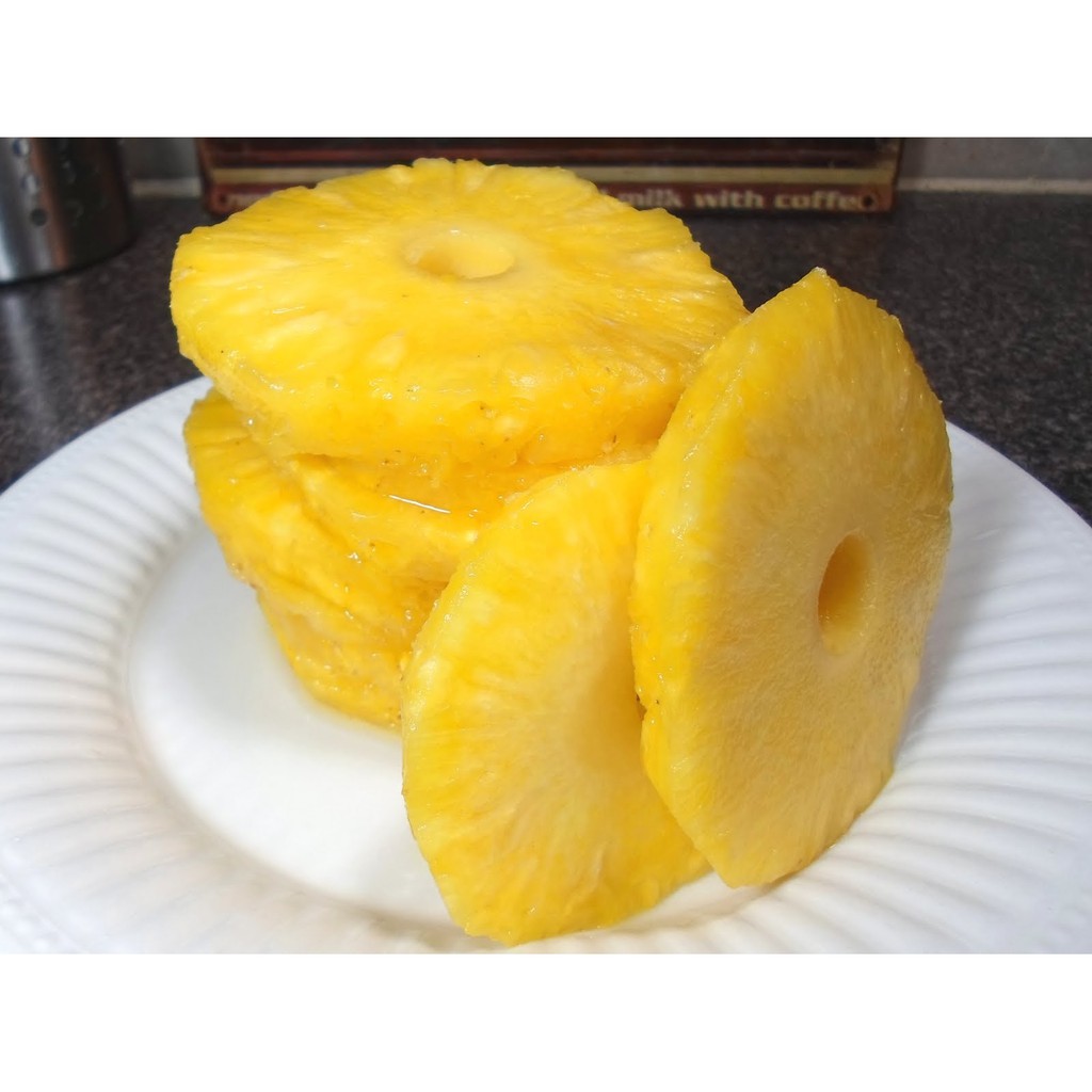 THƠM XẮT LÁT PINEAPPLE SLICED 576g