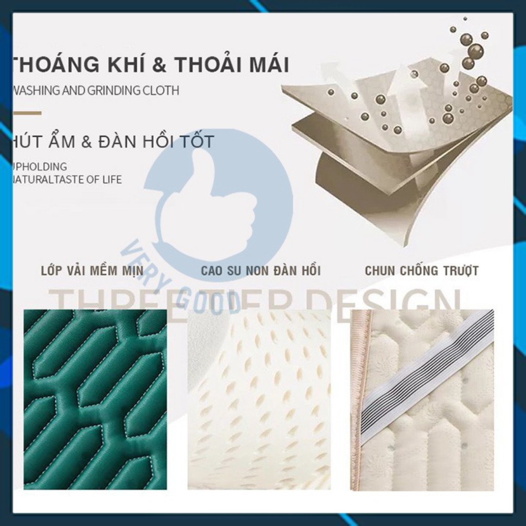 [ Bán giá gốc ] Ga trải giường chiếu điều hòa cao cấp 1m8*2m, 1m5*2m tặng kèm hai vỏ gối cao su non tặng kèm túi zip