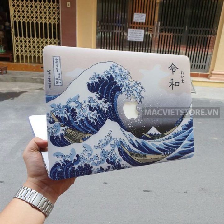 Ốp Macbook Hình Thủy Triều Đủ Dòng (Tặng Kèm Phủ Phím Và Set Nút Chống Bụi) | BigBuy360 - bigbuy360.vn