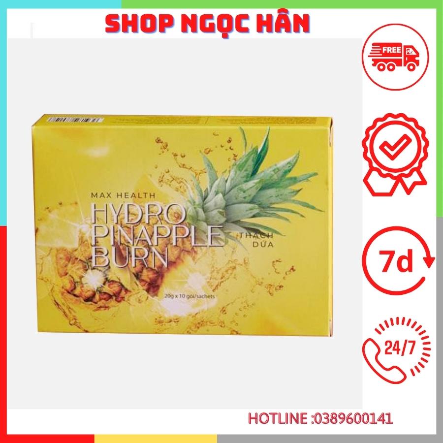 Thạch dứa giảm cân matxi corp chính hãng thạch dứa Hydro Pinapple Burn vị trái cây [cam kết chuẩn chính hãng]