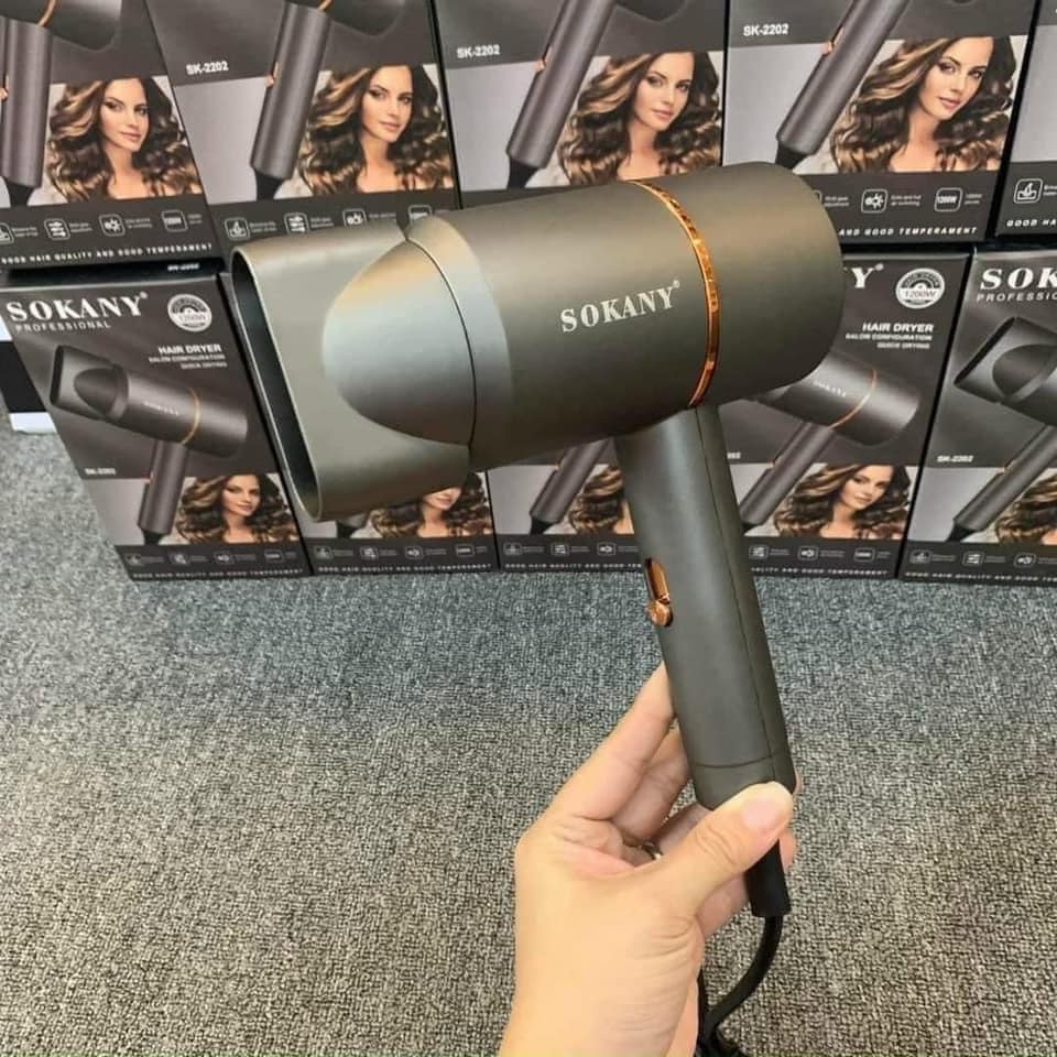 Máy Sấy Tóc Sokany SK-2202 Công Suất Lớn Thương Hiệu Mạnh