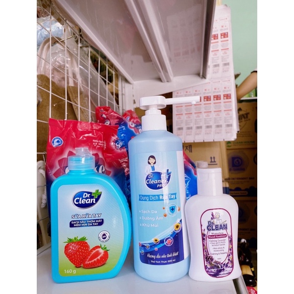 Sữa rửa tay dr clear