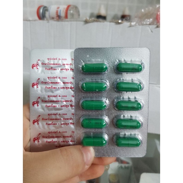 A3 tiêu kén, gom kén ( 1 vỉ / 10 viên)