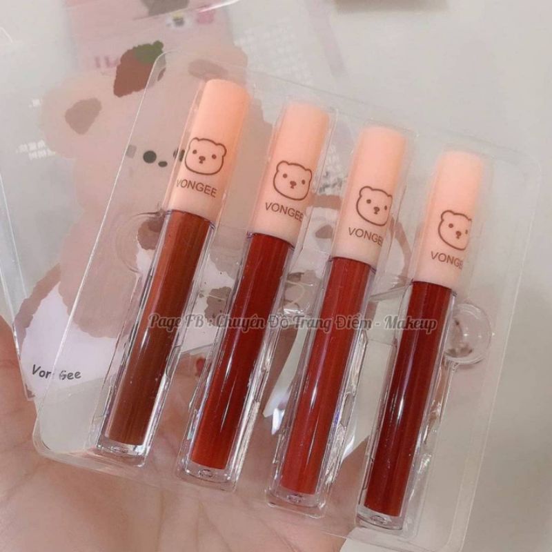 SET SON KEM LÌ GẤU VONGEE