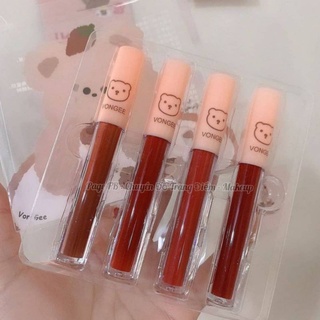 Set son kem lì gấu vongee