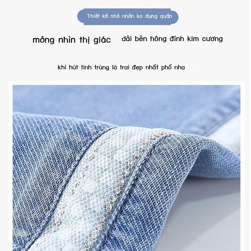Quần denim Ống Rộng Thời Trang Dành Cho Nữ