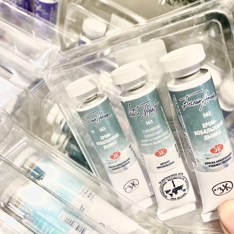 WHITE NIGHTS - Màu nước - 07 / 15 / 22 tông mới của hãng 🐻🌻 có lẻ tube và set thử