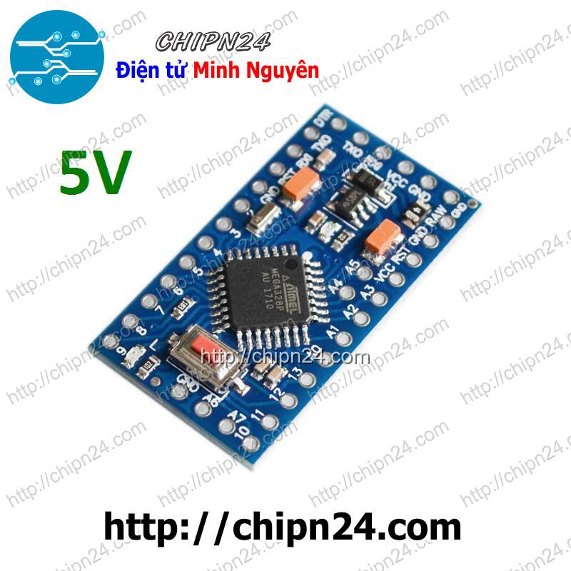 [1 MẠCH] Arduino Pro Mini V2 5V 16Mhz ATMega328P