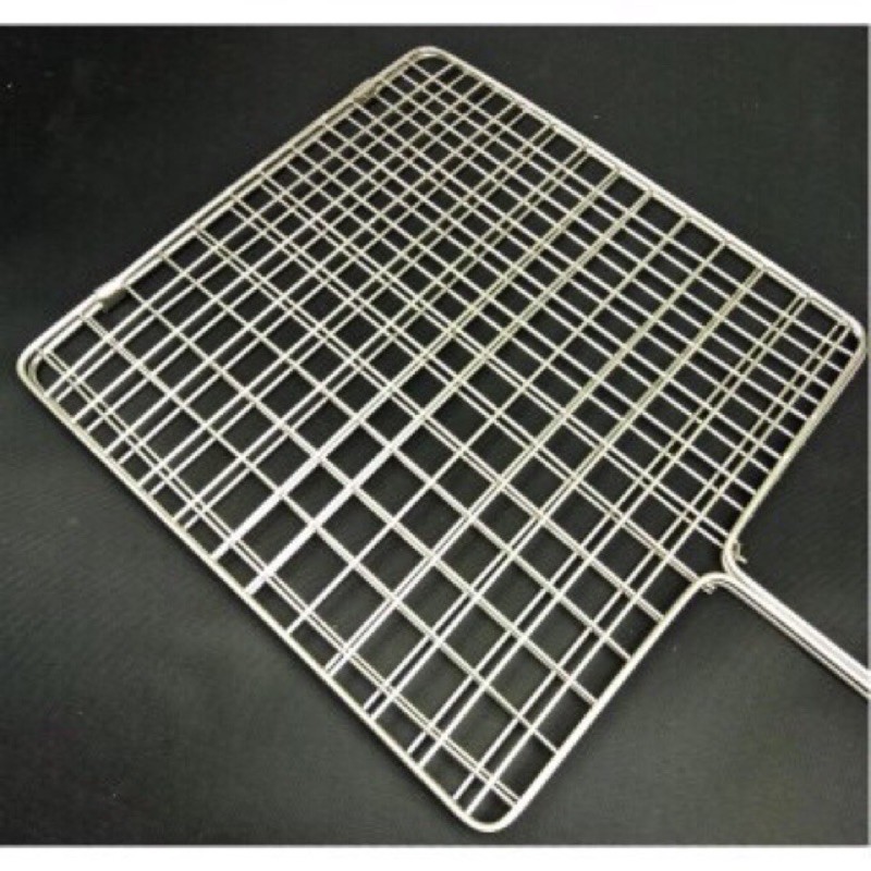 Vỉ nướng thịt, vỉ kẹp chả nướng, BBQ ngoài trời bằng inox không gỉ