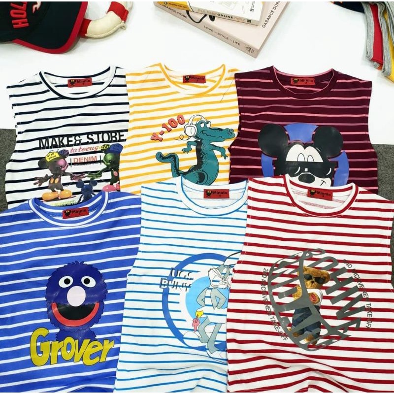 Bộ sát nách quần đùi size nhí cho bé