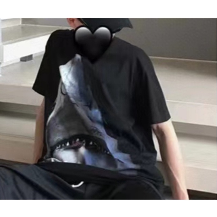 [FREESHIP ĐƠN TỪ 50K] Áo Thun Nam Nữ Shark In To Streetwear Áo Phông Nam Form Rộng Basic Cotton Oversize