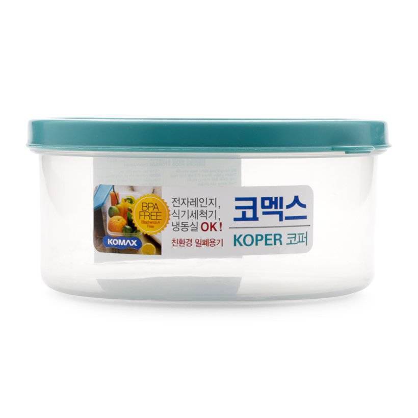Hộp nhựa tròn Komax Hàn Quốc Green koper Nhựa PP nhiệt độ từ -20 độ C đến 110 độC