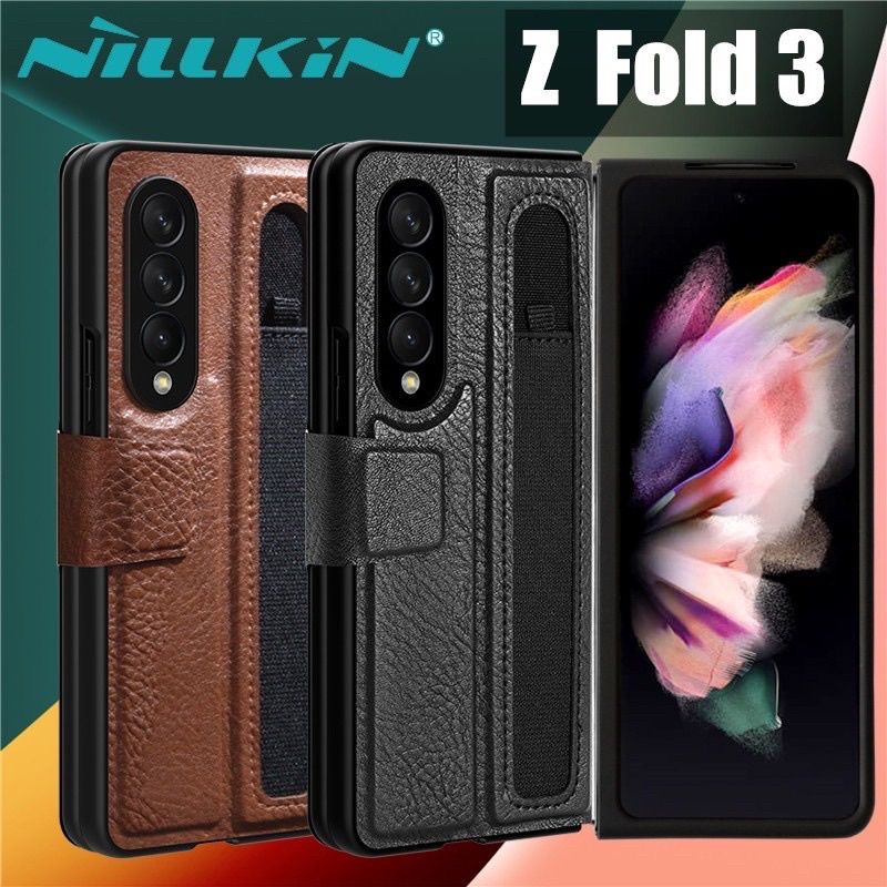 Bao da Samsung Galaxy Z Fold 3 /Z fold 4 /Z Fold 5 NILLKIN Aoge Leather