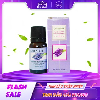 Tinh Dầu Oải Hương - Lavender Chiết xuất Từ Thiên Nhiên Nguyên Chất Xông Thơm Phòng Đuổi Côn Trùng | Lọ 10ml