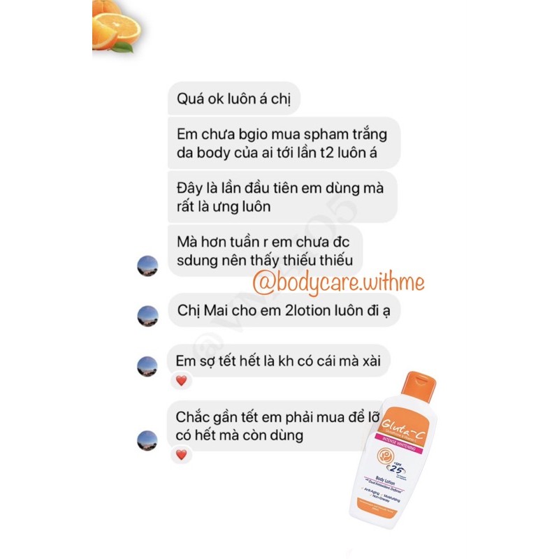 Body LOTION - Kem dưỡng thể trắng da Gluta-C | BigBuy360 - bigbuy360.vn