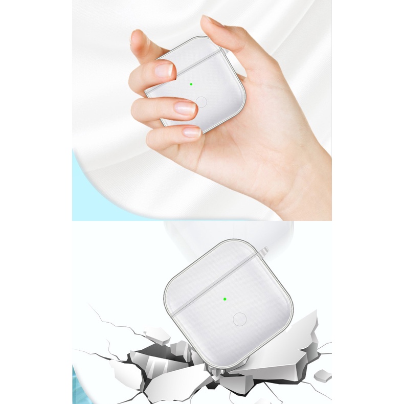 Vỏ Bảo Vệ Hộp Sạc Tai Nghe Baseus E8 E3 E2 W3 M2 E9 Bằng Silicon Trong Suốt Họa Tiết Hoạt Hình Dễ Thương