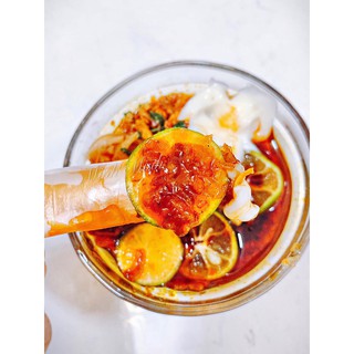 Bánh tráng sate ruốc tắc