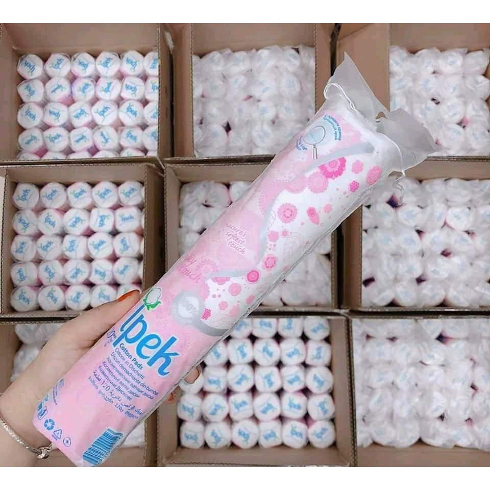 Bông tẩy trang ‪IPEK 80 tờ, 130 tờ, 150 tờ