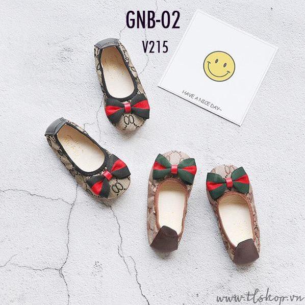 GIÀY BÉ GÁI ĐÍNH NƠ V215
