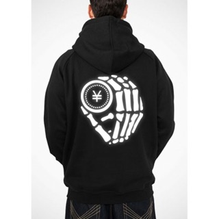 HDPQ - Áo khoác hoodie phản quang nỉ bông mẫu dirty coins