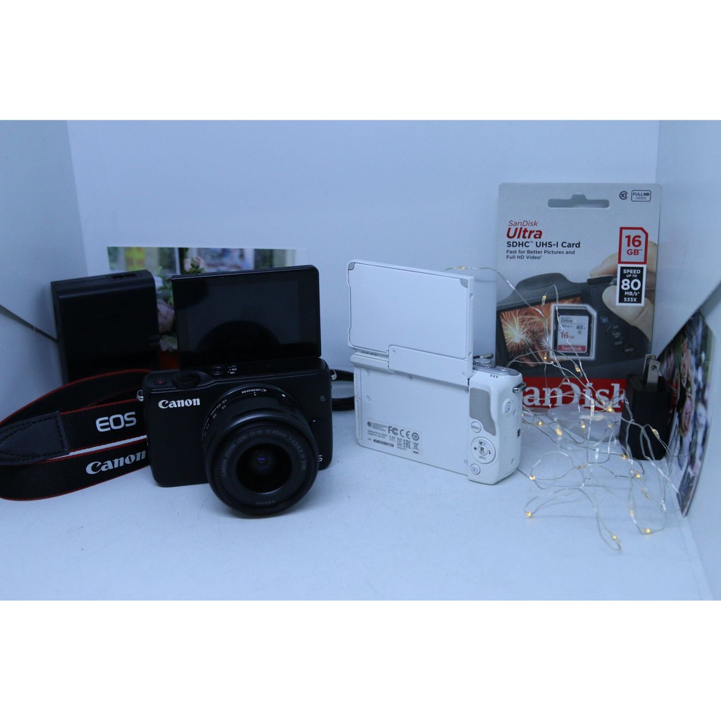 Máy ảnh canon M10 kèm kit hàng đẹp