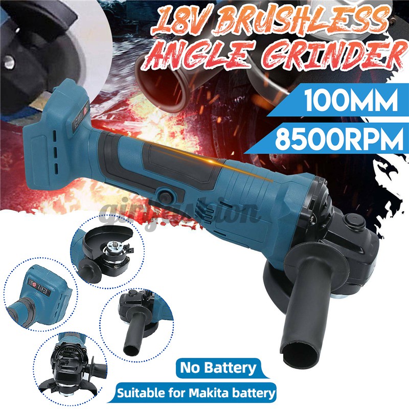 Máy Mài Không Chổi Than Makita 18v Lxt 110mm 4 "