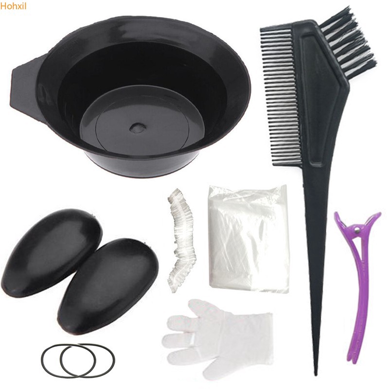 Set 8 Dụng Cụ Hỗ Trợ Nhuộm Tóc Tại Nhà Tiện Dụng