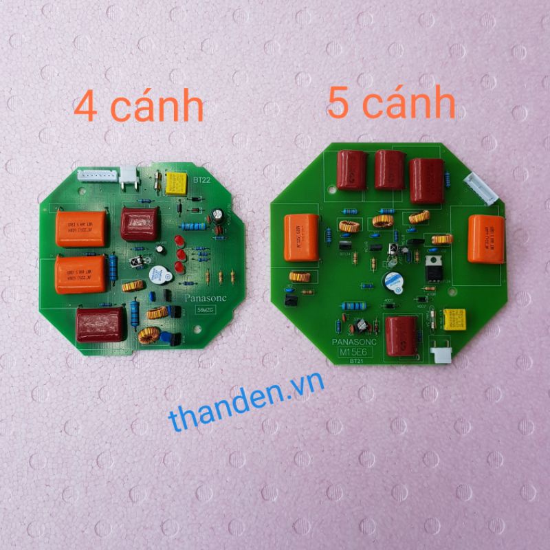 Bo mạch quạt trần panasonic 4 cánh 5 cánh