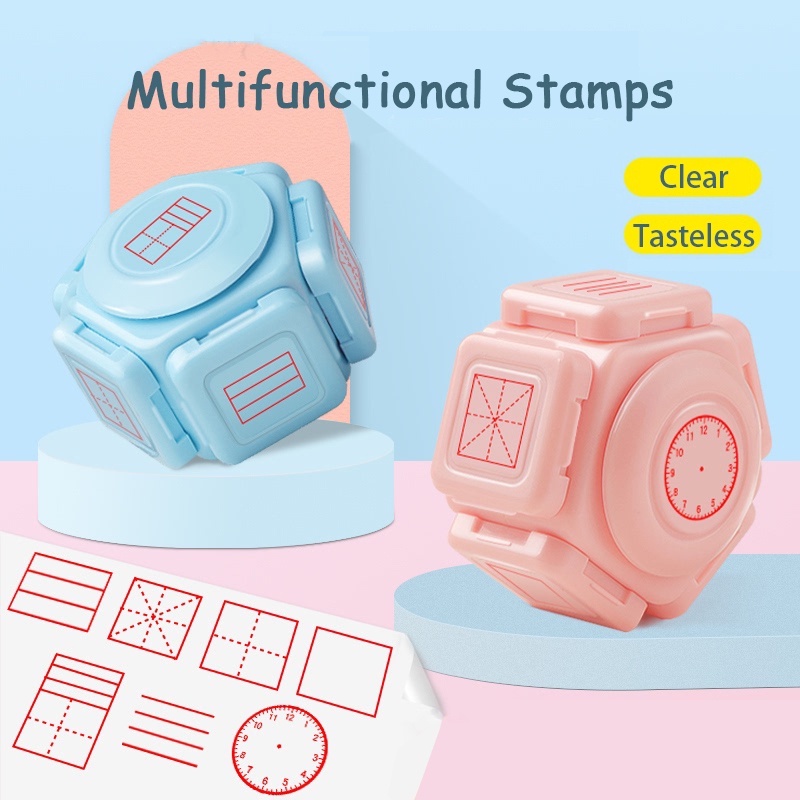 Con Dấu Cao Su Đa Năng 7 Trong 1 Tiện Dụng