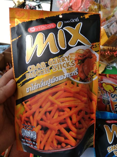 BÁNH QUE THÁI LAN MIX SPICY TASTY STICK 60G