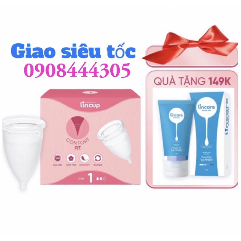 [ MẪU MỚI NHẤT] Cốc nguyệt san Lincup chính hãng