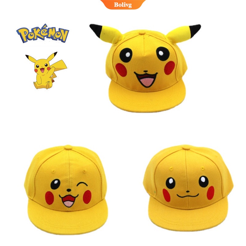 Mũ lưỡi trai hình Pokemon dễ thương cho bé