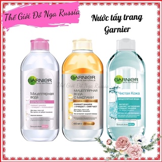 Nước tẩy trang garnier của nga