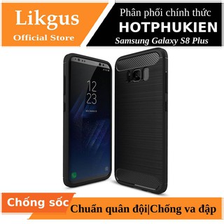 Ốp lưng chống sốc Likgus cho Samsung Galaxy S8 Plus (chuẩn quân đội, chống va đập, chống vân tay) - Hàng chính hãng