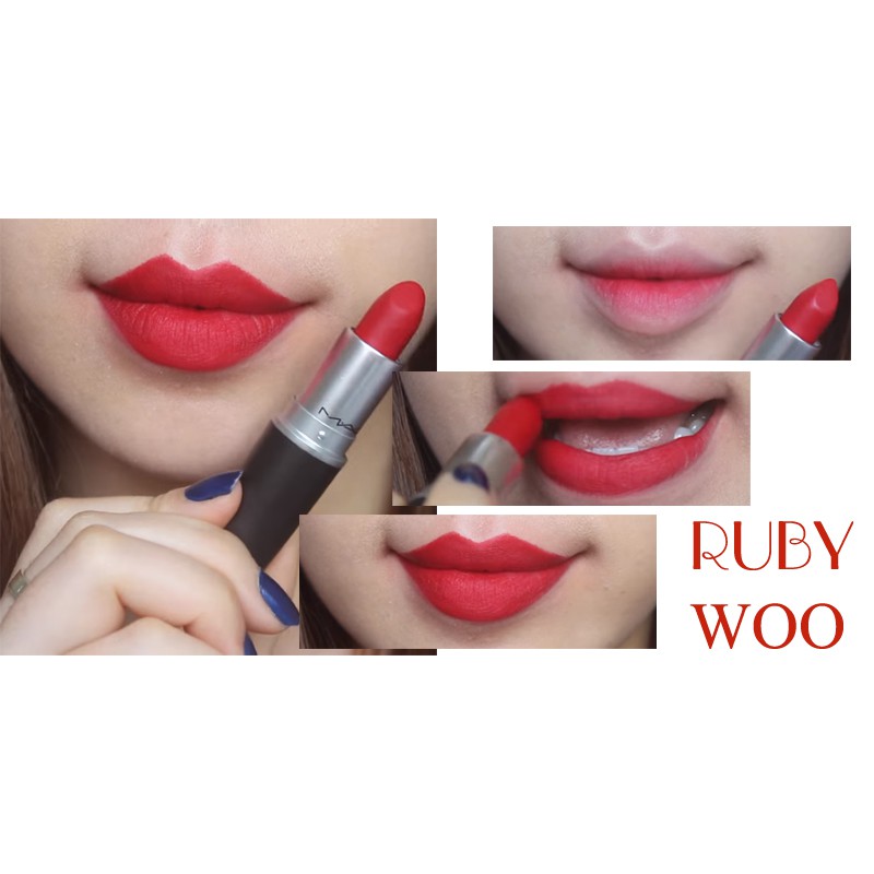  Son MAC Chính Hãng Ruby Woo – Retro Matte