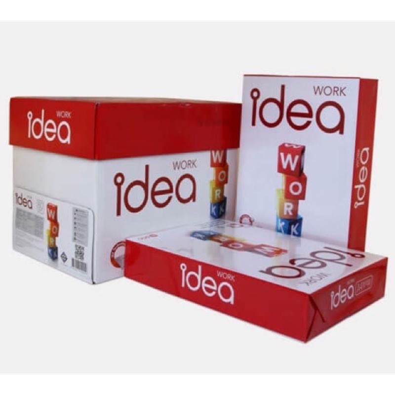 Giấy A4 Idea định lượng 80gsm.