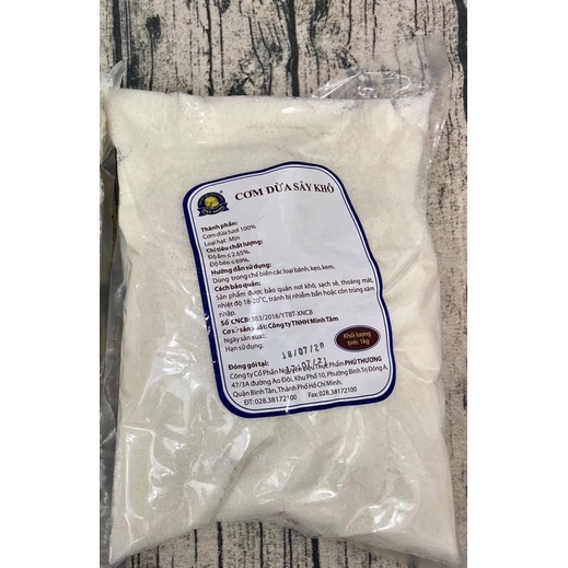 Cơm dừa mịn sấy khô 200g