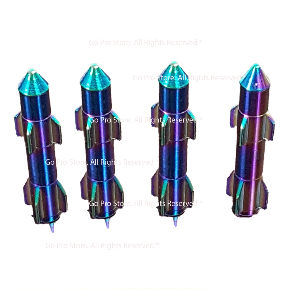 01 Ốc Chụp Đũa Thắng, Tăng Sên TÊN LỮA Mẫu V3 Titan 7 Màu