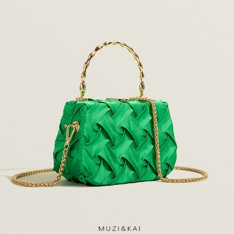 🌸Hàng Order🌸 Túi Xách Muzi&kai Chính Hãng Da Đan Chéo Quai Sách Kèm Dây Xích Đeo Sang Chảnh Nữ Tính 🌸 Quảng Châu