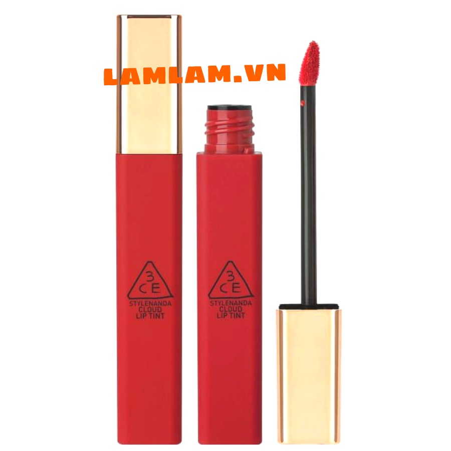 Son kem 3CE Cloud Lip Tint #Macaron Red