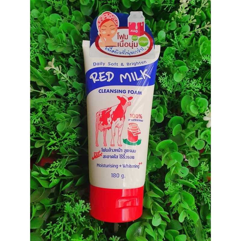 Sữa rữa mặt con bò Red milk Thái Lan