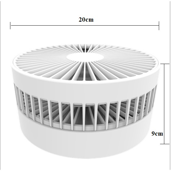 Hàng mới 2020 quạt tích điện T920 có thể gập gọn pin 7200mah sử dụng 5 - 24h TẶNG KÈM 1 CỤC SẠC 5V2A