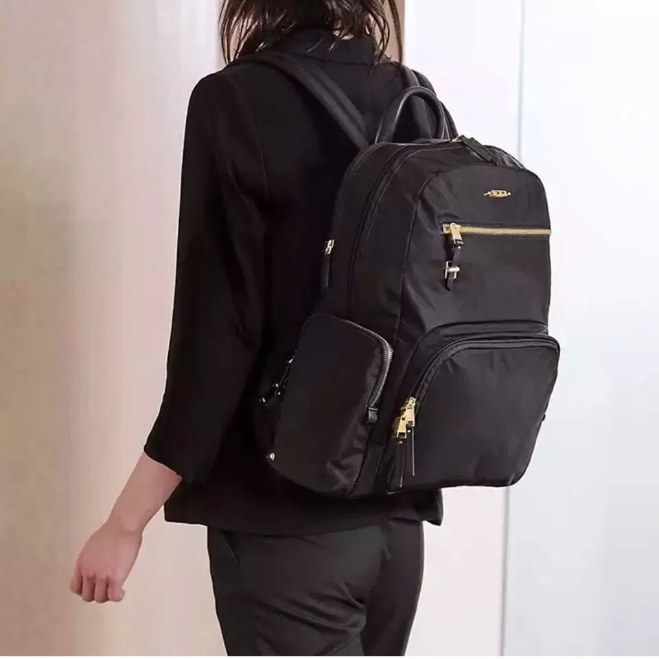 Tumi Ba Lô Da Đa Năng Sức Chứa Lớn Thời Trang Công Sở Cho Nam Và Nữ
