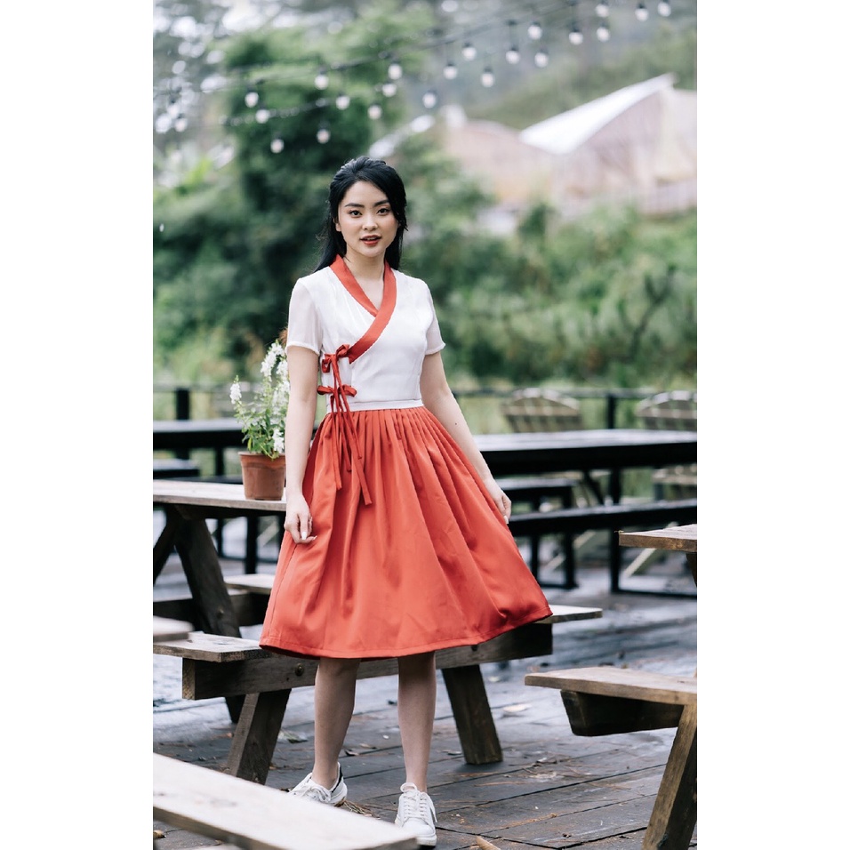 MINX - Đầm HanBok Organza